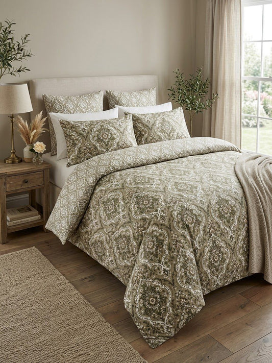 Olive Paisley Elegance